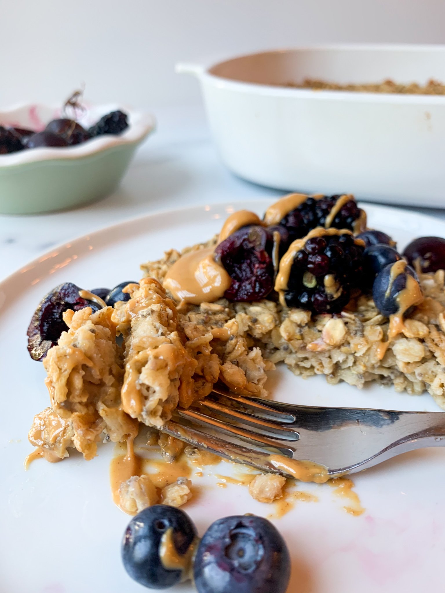 Simple Baked Oatmeal - Wellness by Kay