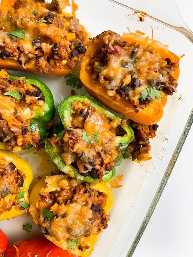 Mexican stuffed peppers recipe