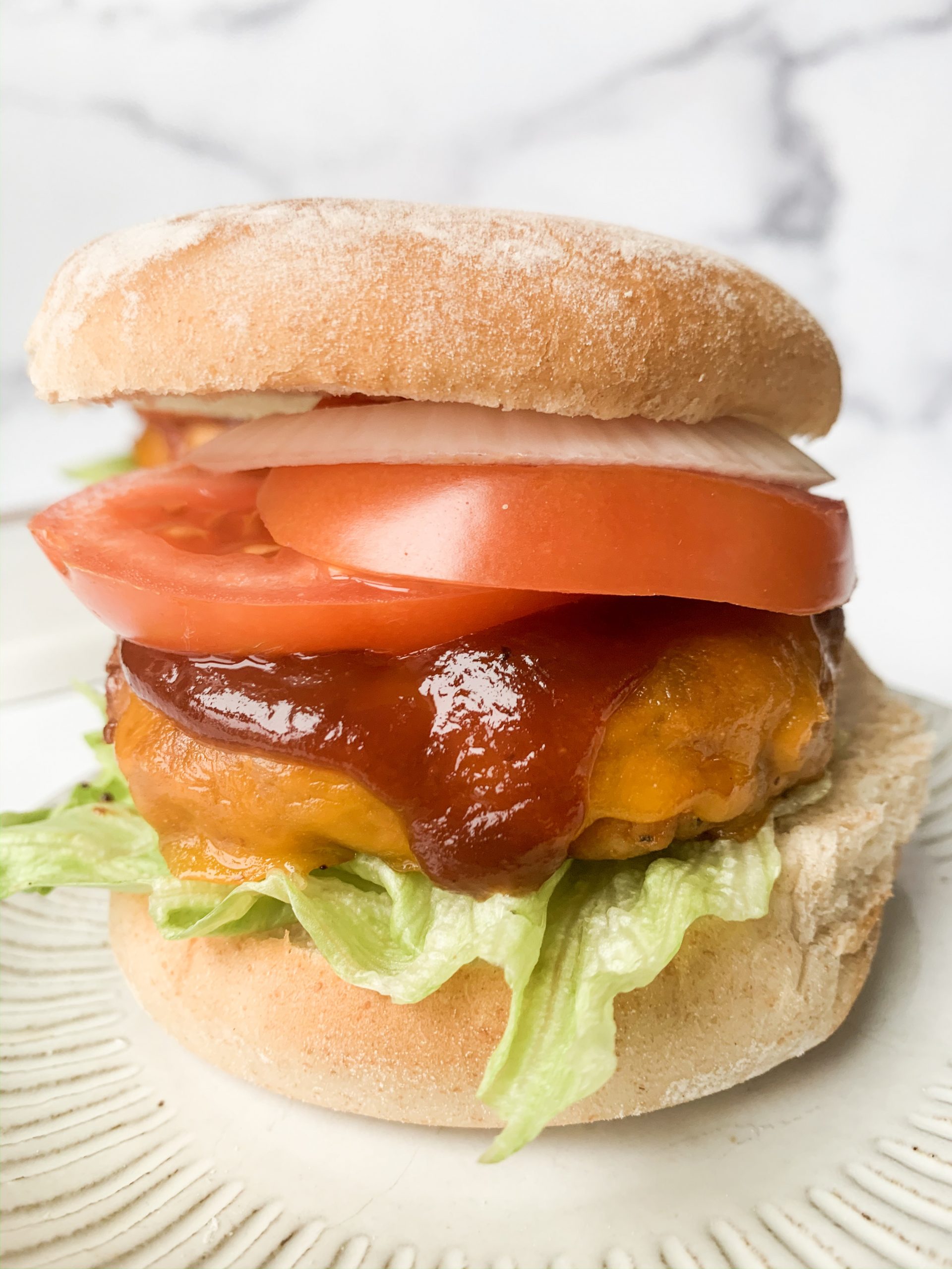 Barbecue Chicken Burgers - Wellness by Kay