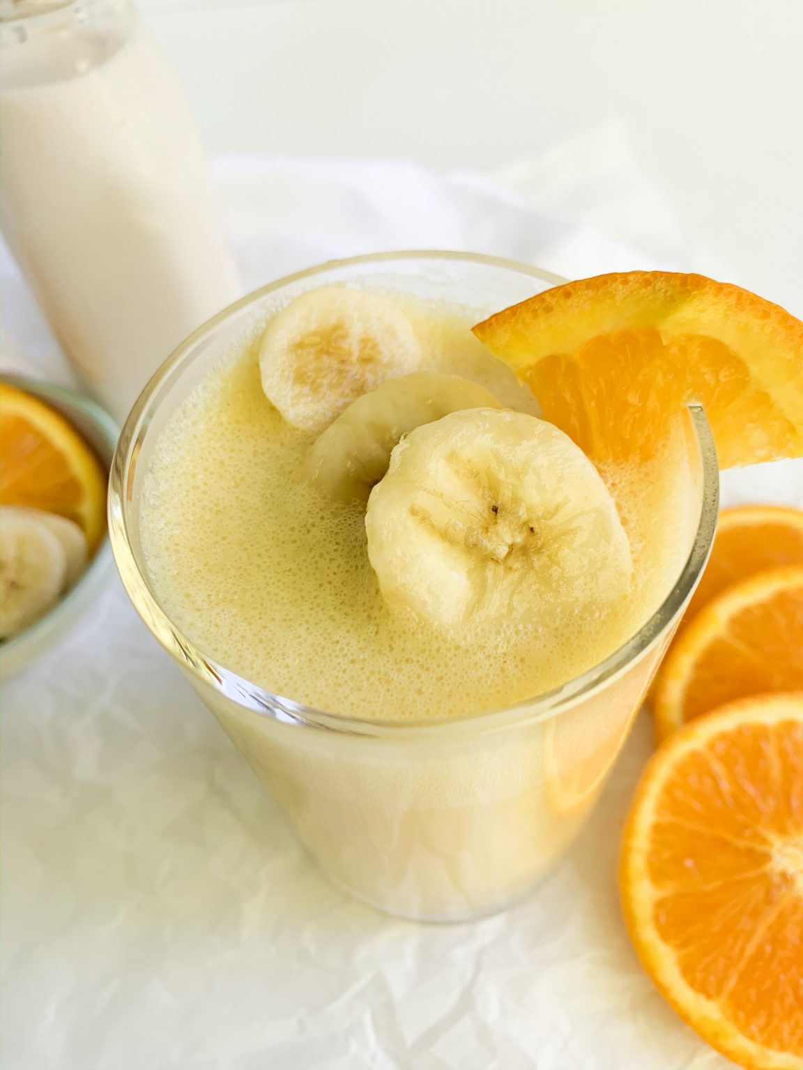 Orange Banana Smoothie Wellness By Kay 7650