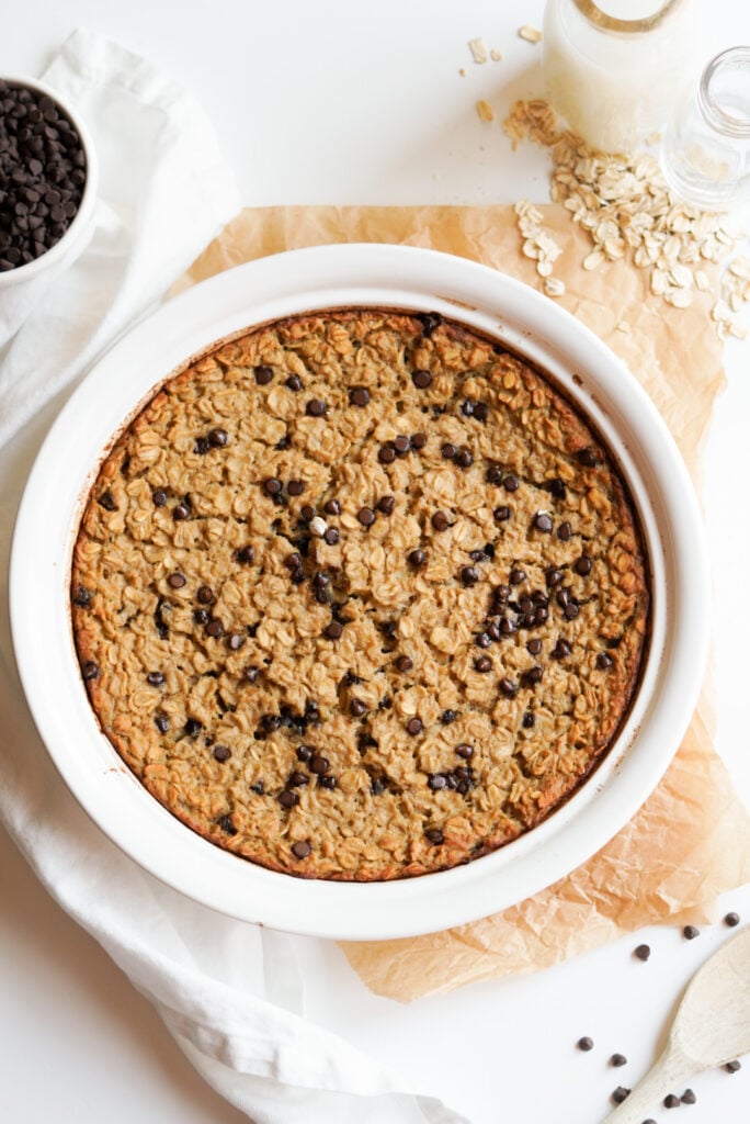 chocolate chip baked oatmeal