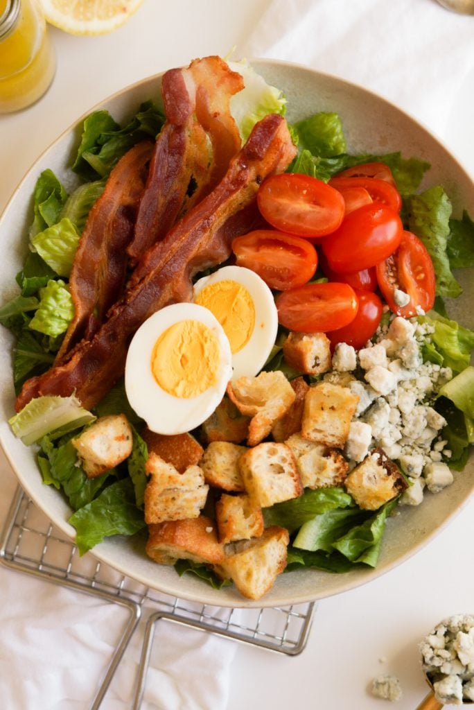 Cobb Salad with Homemade Ingredients