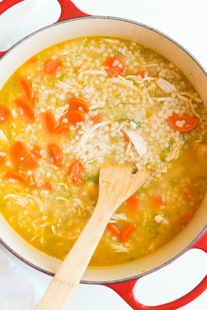 Chicken Couscous Soup