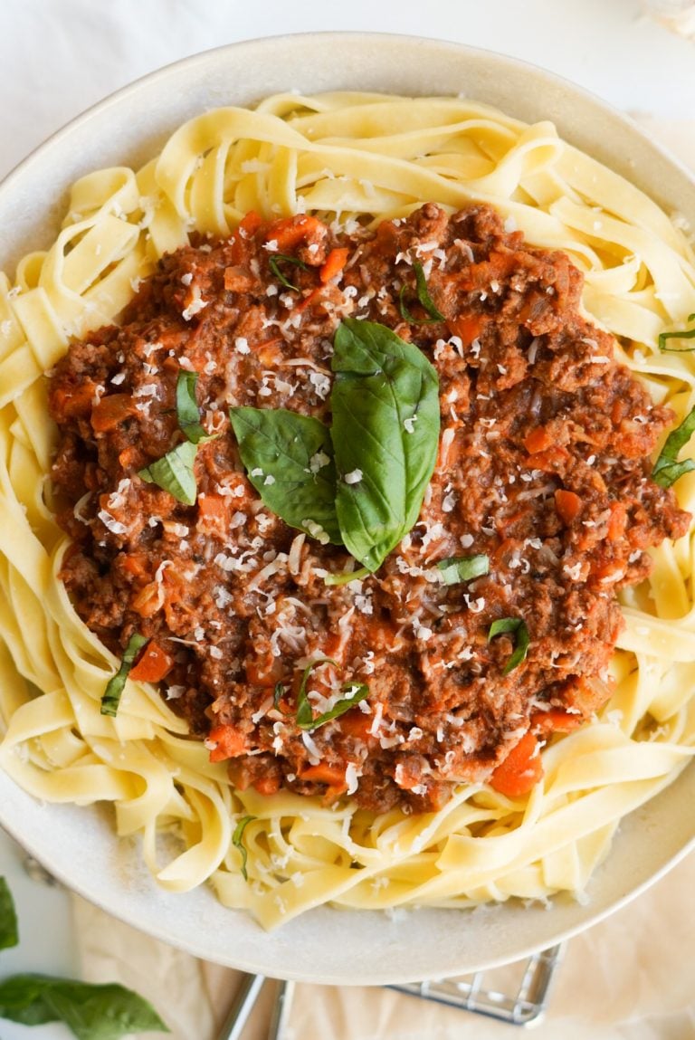 Turkey Bolognese Recipe - Wellness by Kay