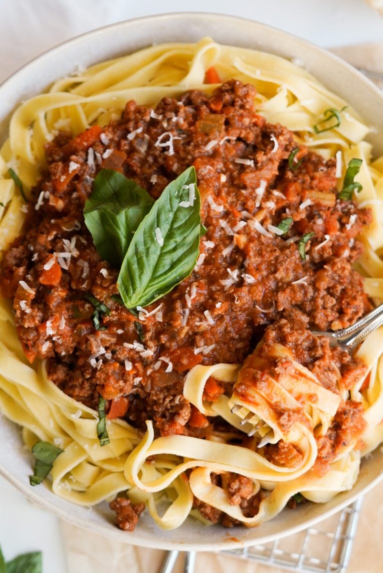 Turkey Bolognese Recipe - Wellness by Kay