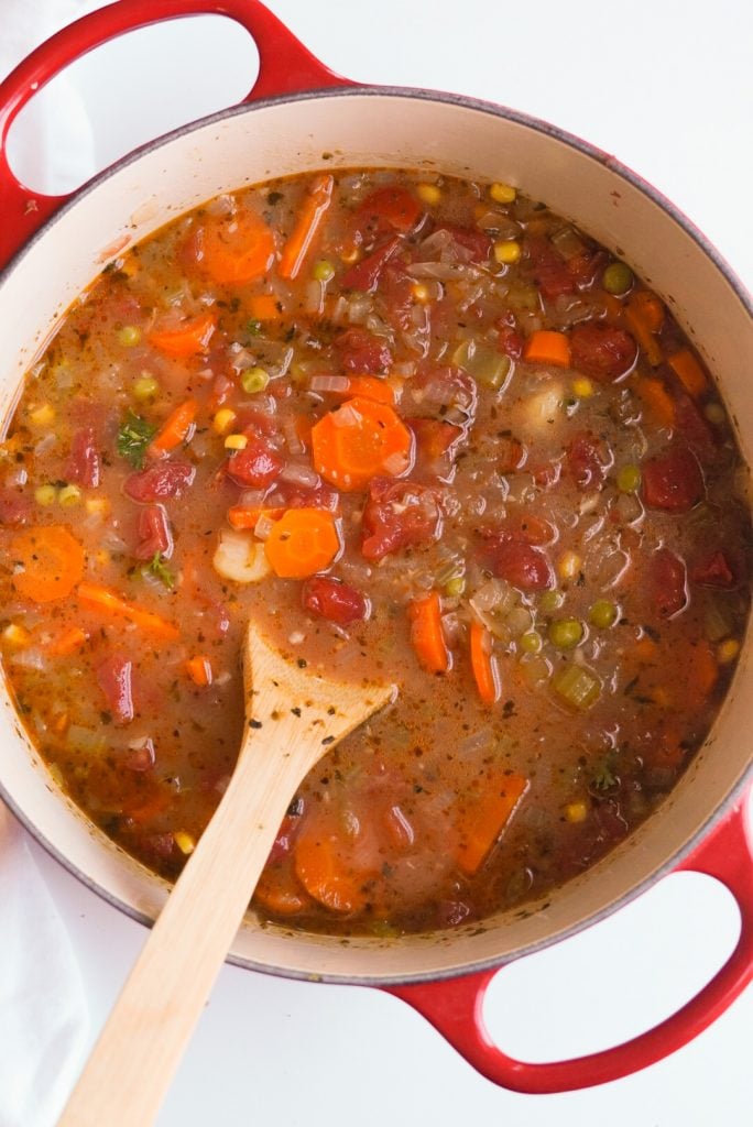 Vegetable Gnocchi Soup
