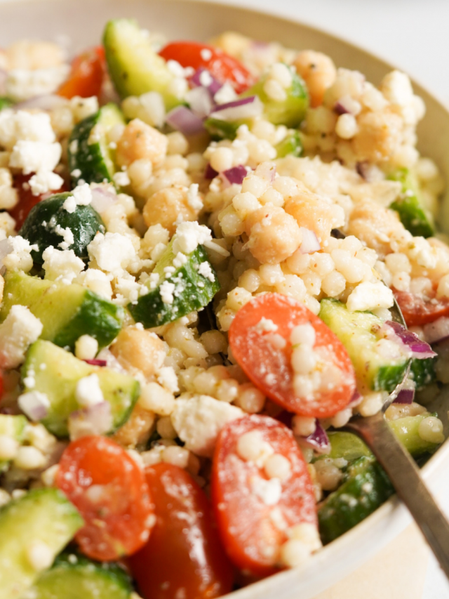 Easy Chickpea Couscous Salad Recipe