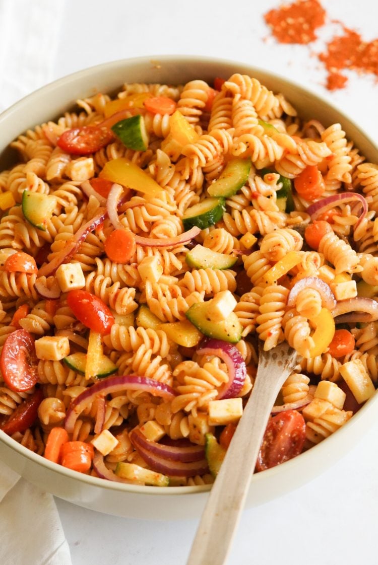 Zesty Salad Supreme Pasta Salad - Wellness by Kay