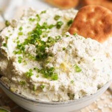 Cold Parmesan Artichoke Dip (No Mayo) - Wellness by Kay