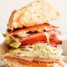 Italian Grinder Salad - Smile Sandwich