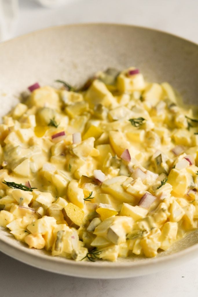 egg salad recipe with pickles