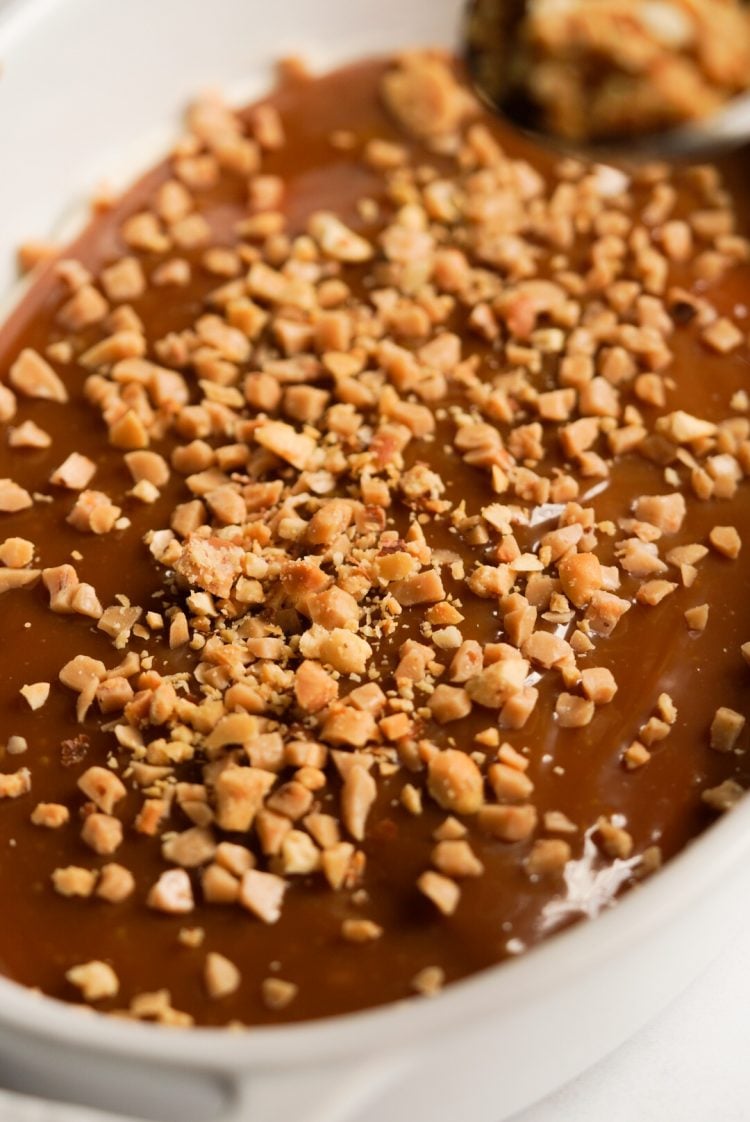 Cream Cheese Caramel Apple Dip with Toffee Bits Wellness by Kay