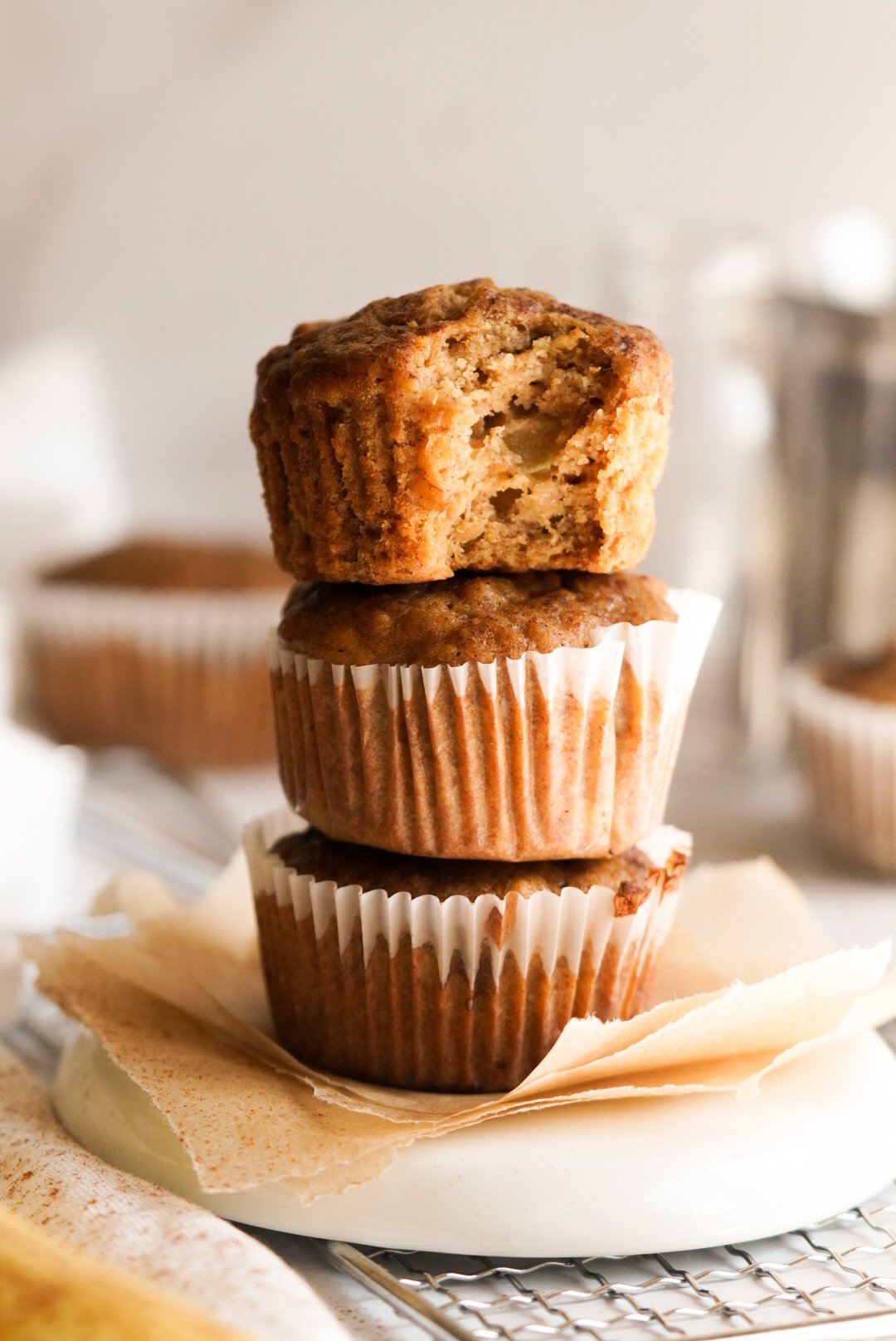 Apple Zucchini Mini Muffin Bento Box