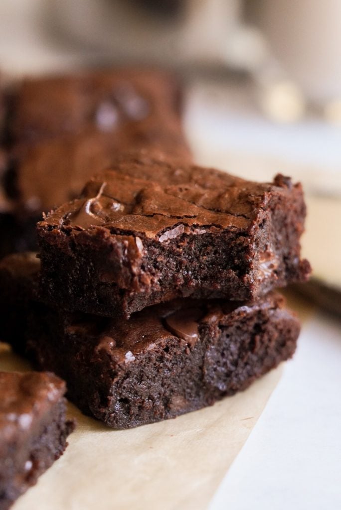 best chocolate tahini brownies