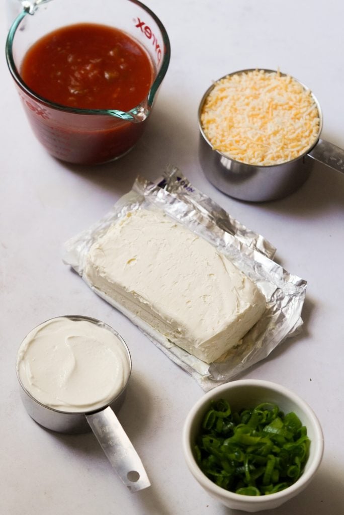 salsa and cream cheese dip ingredients