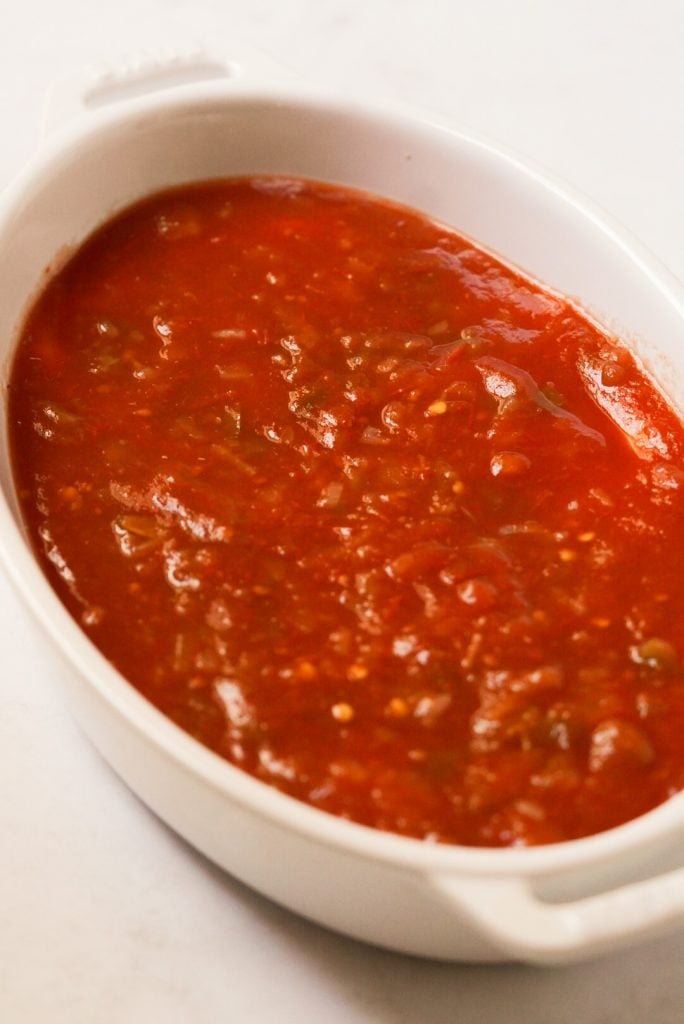 salsa layer of dip