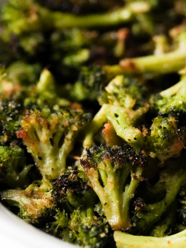 Roasted Frozen Broccoli (How To!)