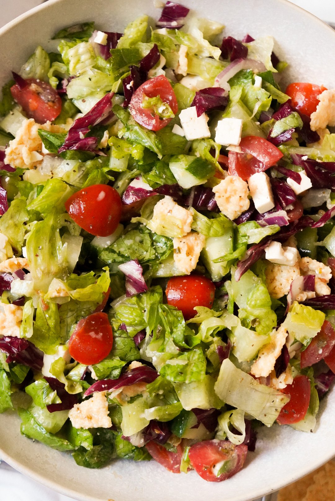 Mediterranean Chopped Salad - Wellness by Kay