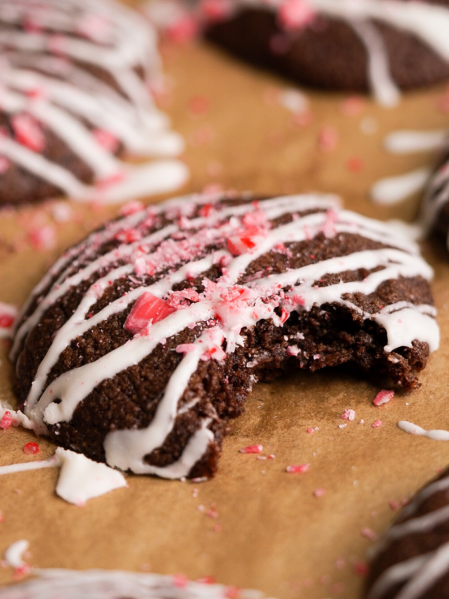 Chocolate Peppermint Cookies – Christmas Dessert!