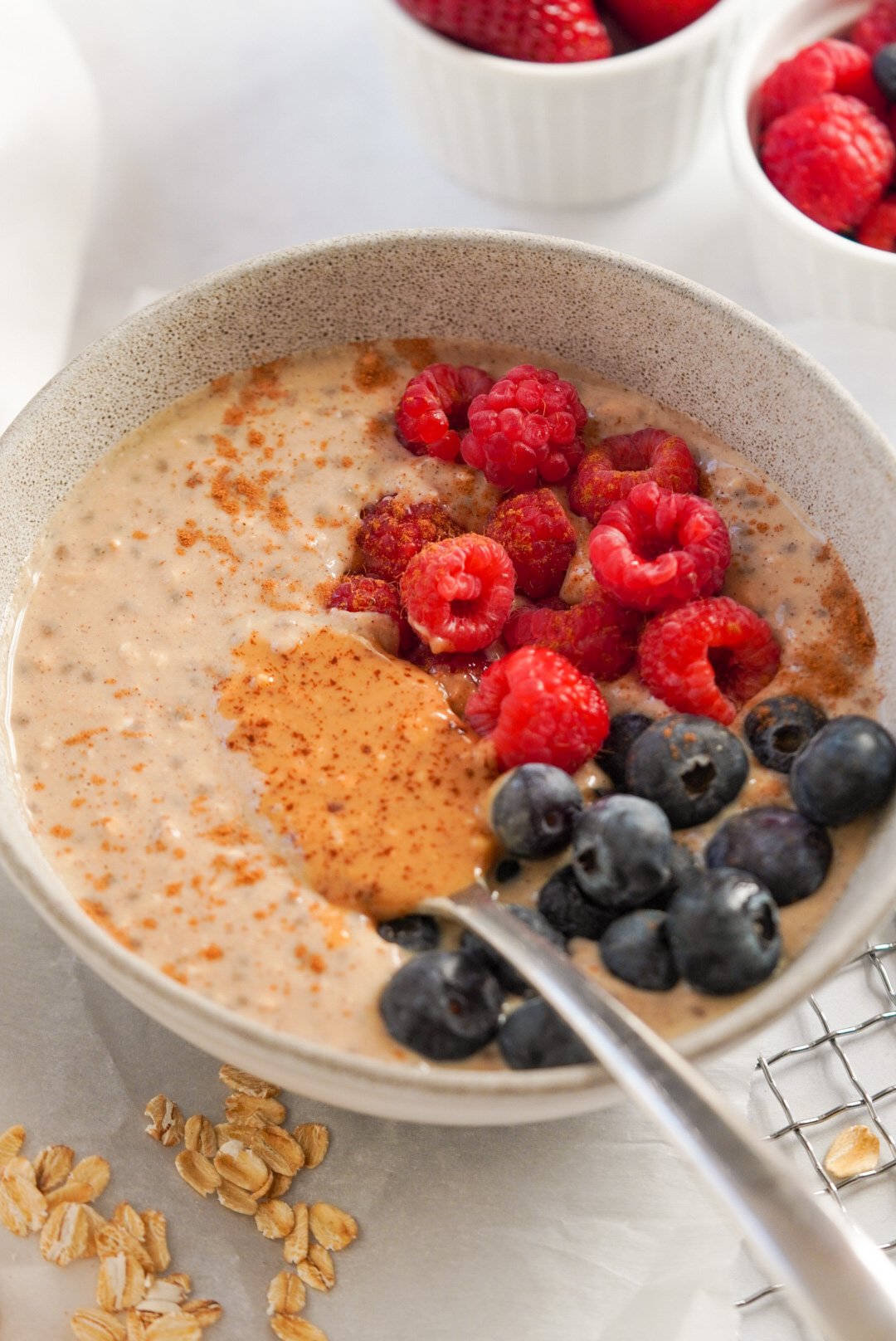 Go-To Protein Overnight Oats - Chelsea Dishes