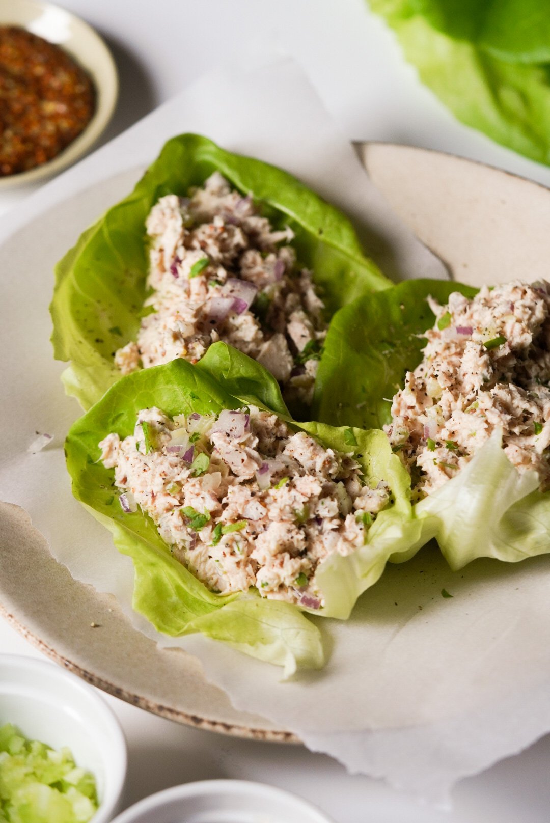 Tuna Lettuce Wraps - Wellness by Kay