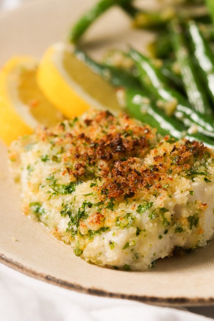 Baked Parmesan Crusted Cod - Wellness by Kay