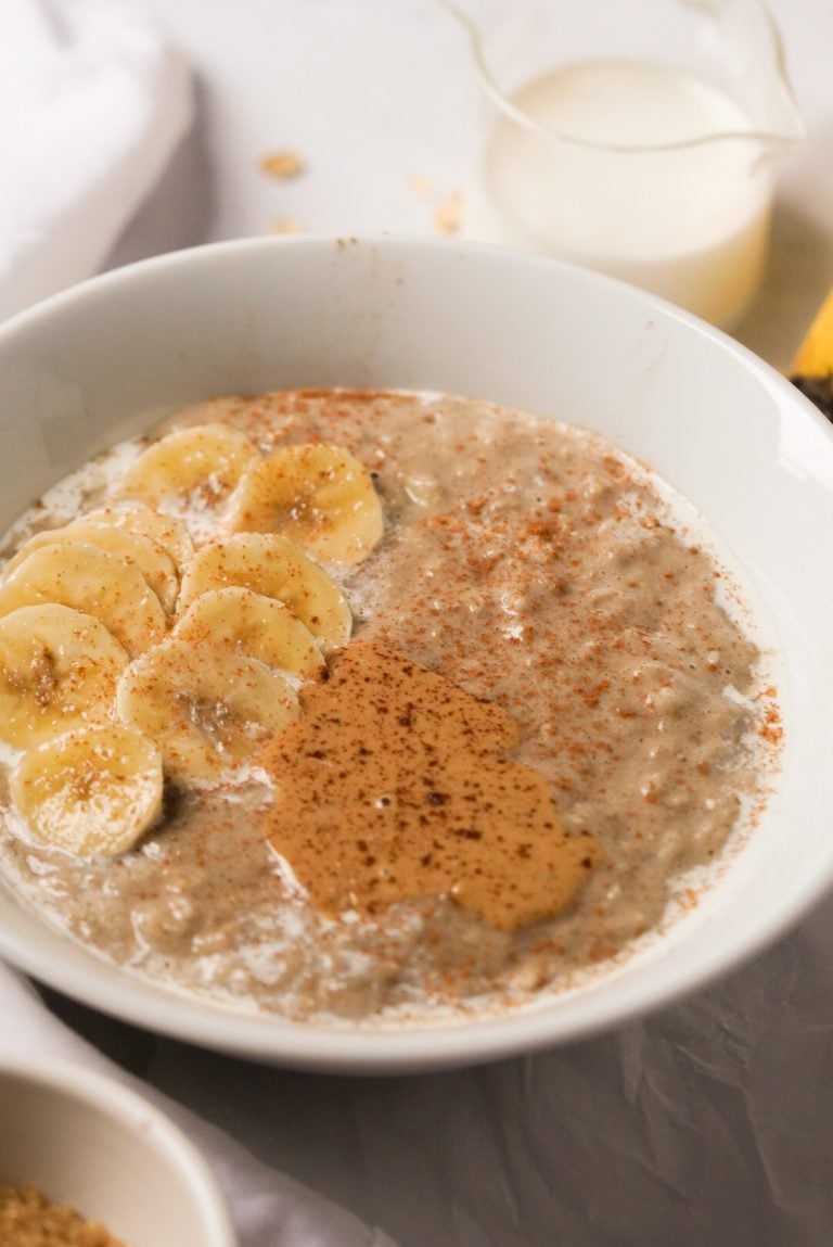 Bananas and Cream Oatmeal Wellness by Kay