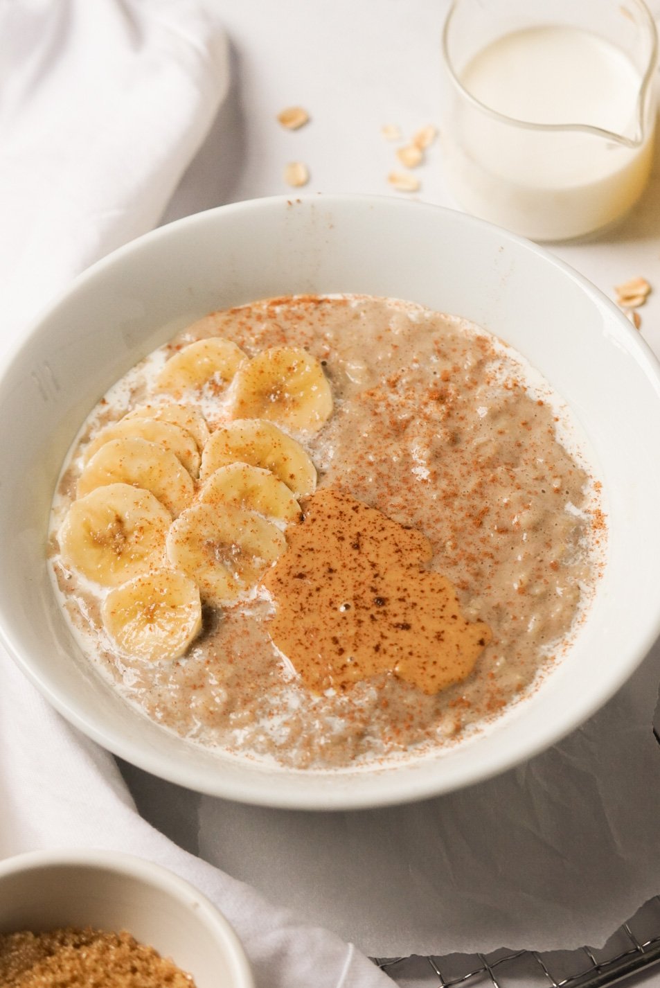 Bananas and Cream Oatmeal Wellness by Kay