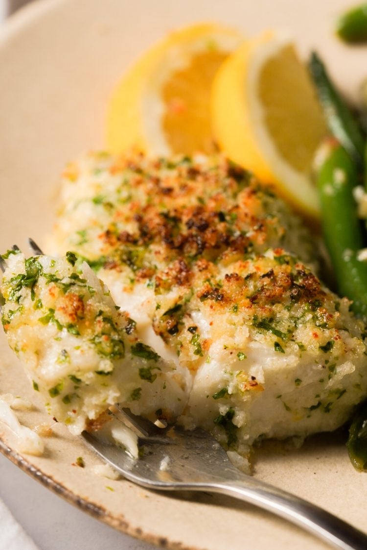 Baked Parmesan Crusted Cod - Wellness by Kay