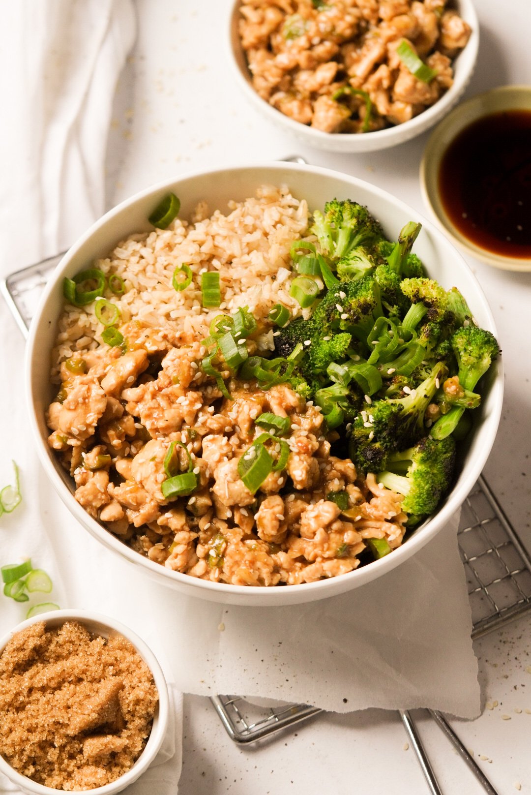 Ground Turkey Teriyaki Rice Bowls Wellness by Kay