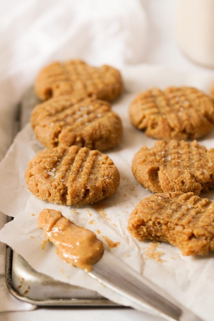 gluten free cookies with peanut butter