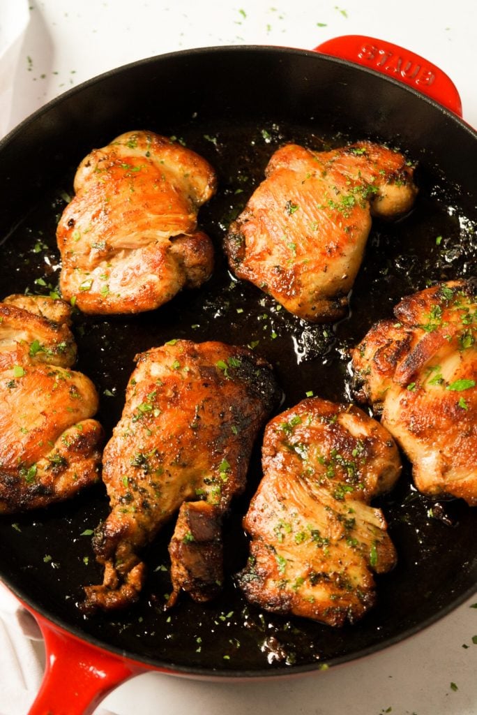 pan fried chicken thighs 