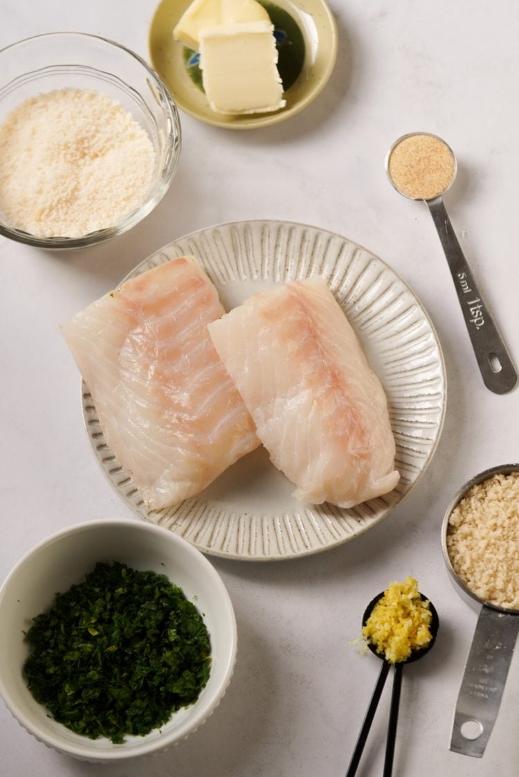 Baked Parmesan Crusted Cod