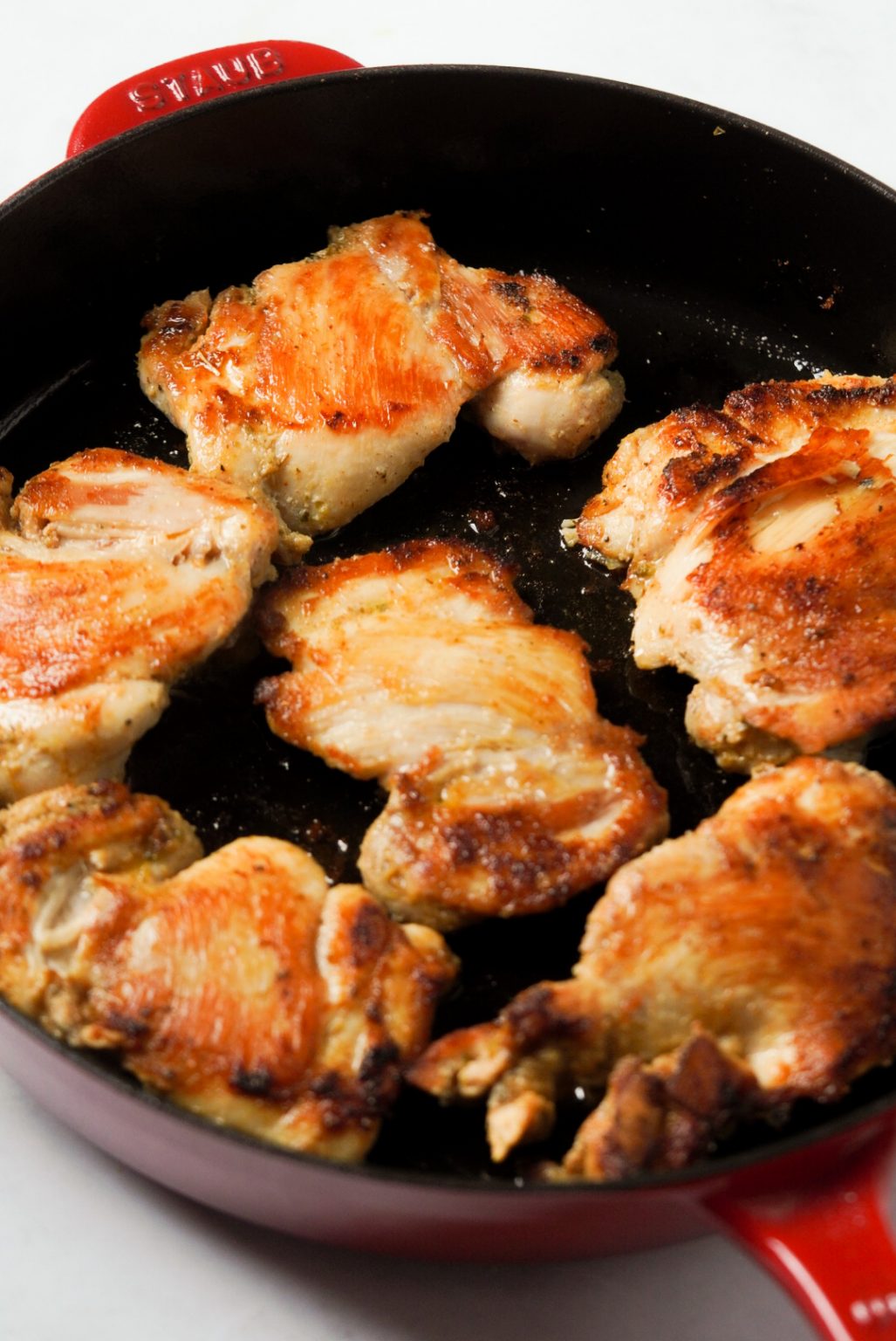 Pan Seared Chicken Thighs Wellness by Kay