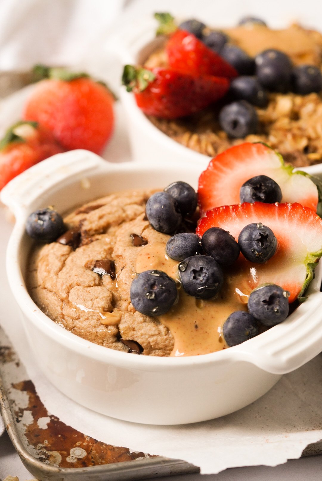 CARE Recipe: No-Cook Overnight Oatmeal Cups with Berries