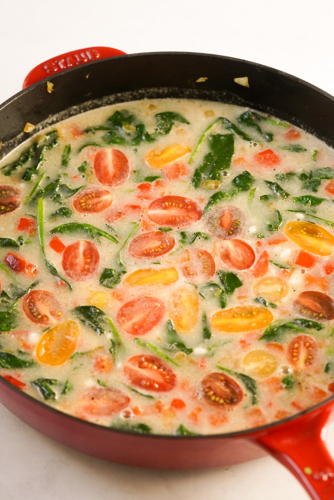 Egg White Frittata with Spinach - Wellness by Kay