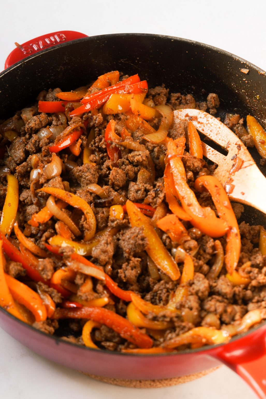 Ground Beef Fajitas - Wellness by Kay