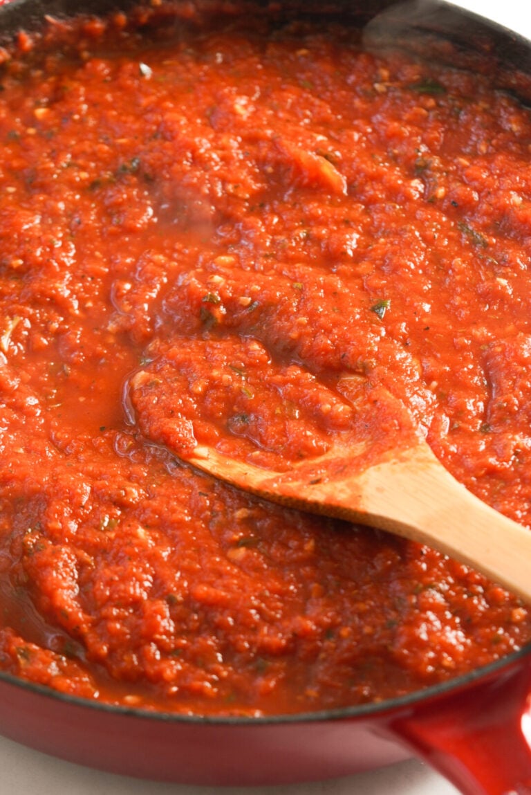 Homemade Healthy Tomato Sauce Wellness by Kay