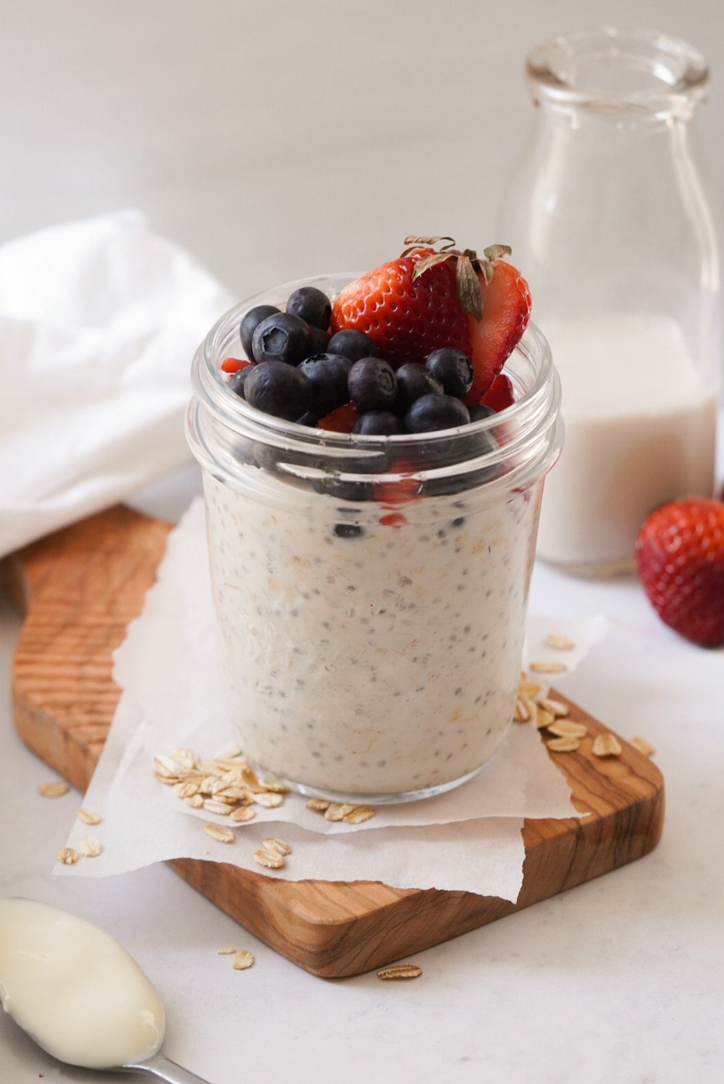 Vanilla Overnight Oats - Wellness by Kay