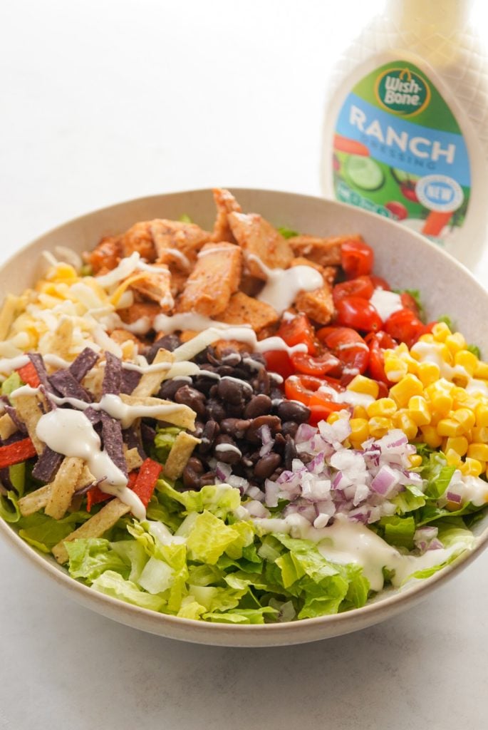 bbq ranch chicken salad