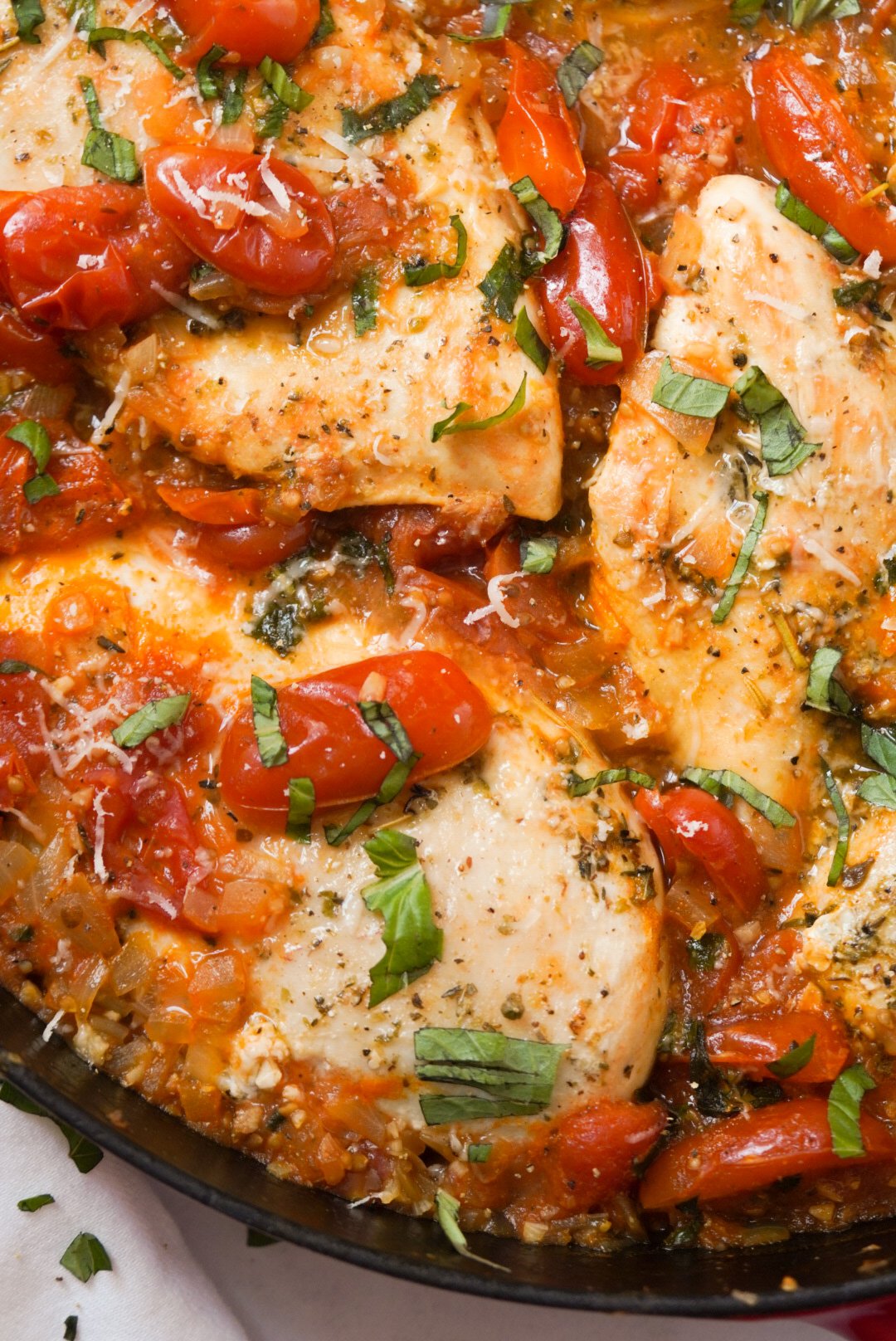 Healthy Chicken Pomodoro Skillet - Wellness by Kay