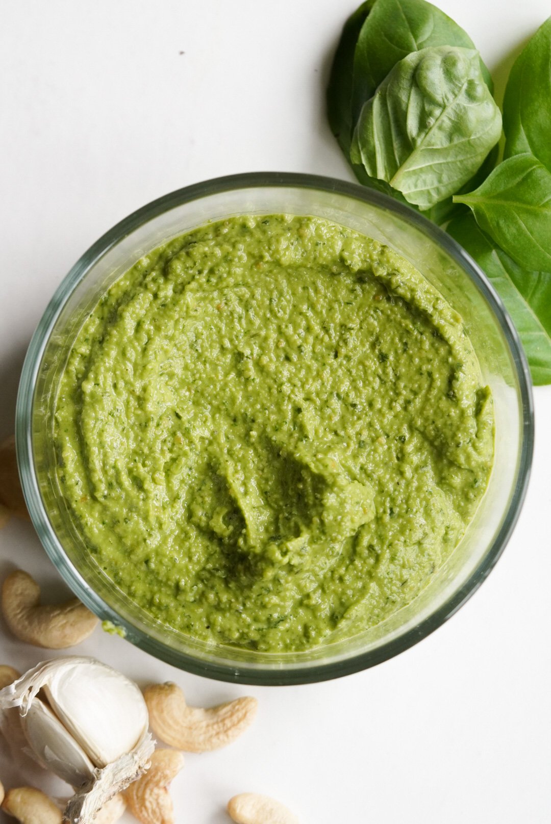 Basil Cashew Pesto (Without Pine Nuts!) Wellness by Kay