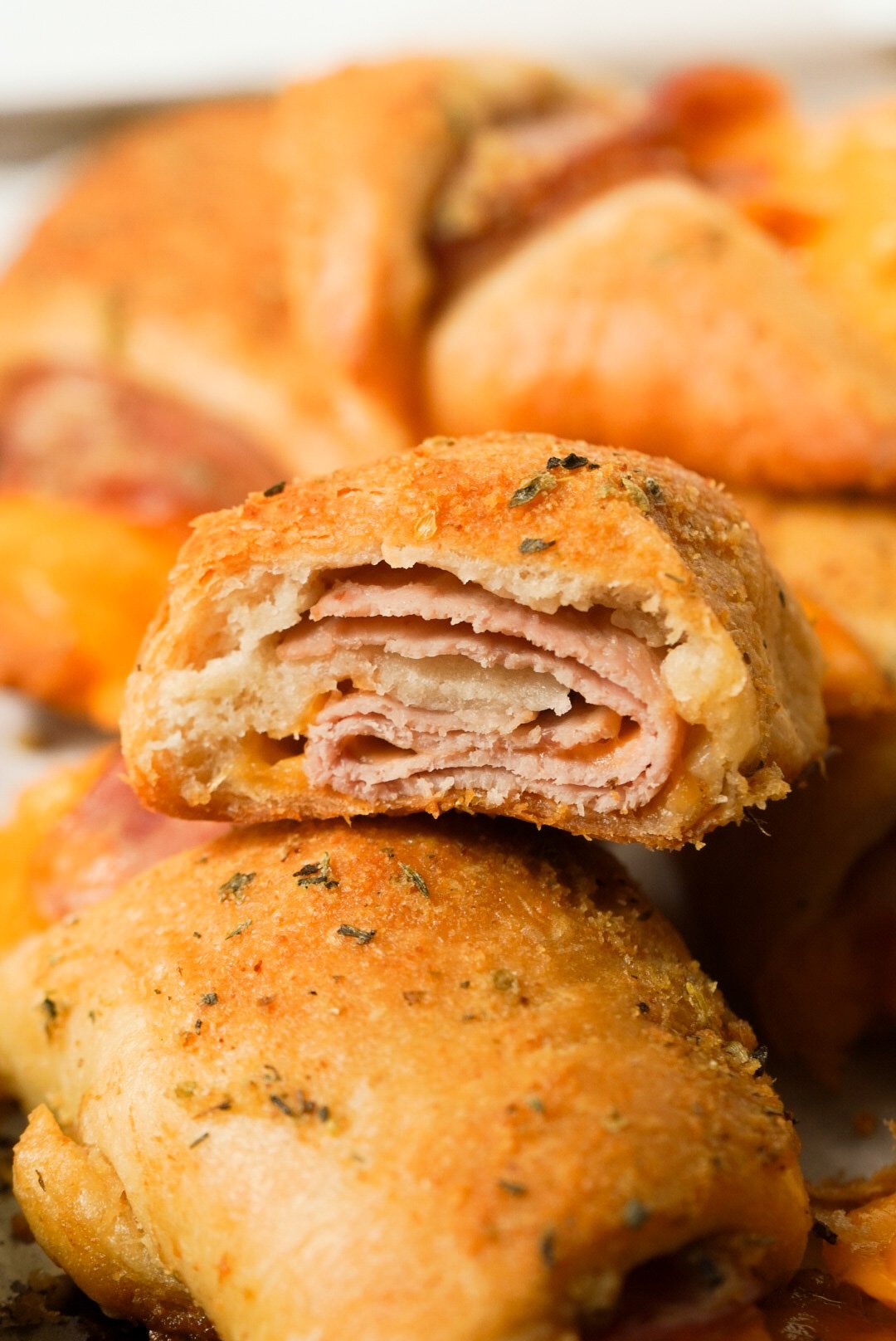 Baked Ham and Cheese Crescent Rolls (Best RollUps!) Wellness by Kay