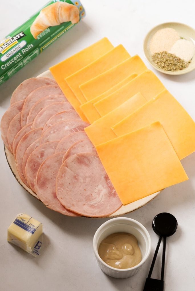 ham and chesse crescents ingredients