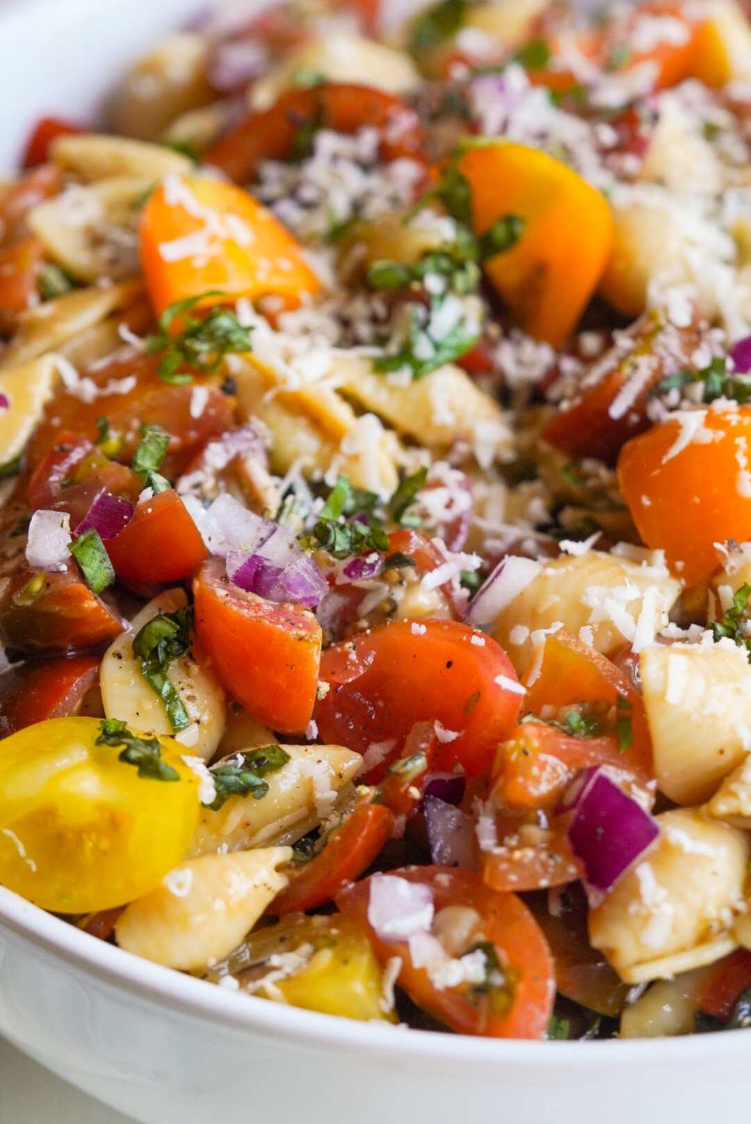 Bruschetta Pasta Salad Wellness By Kay