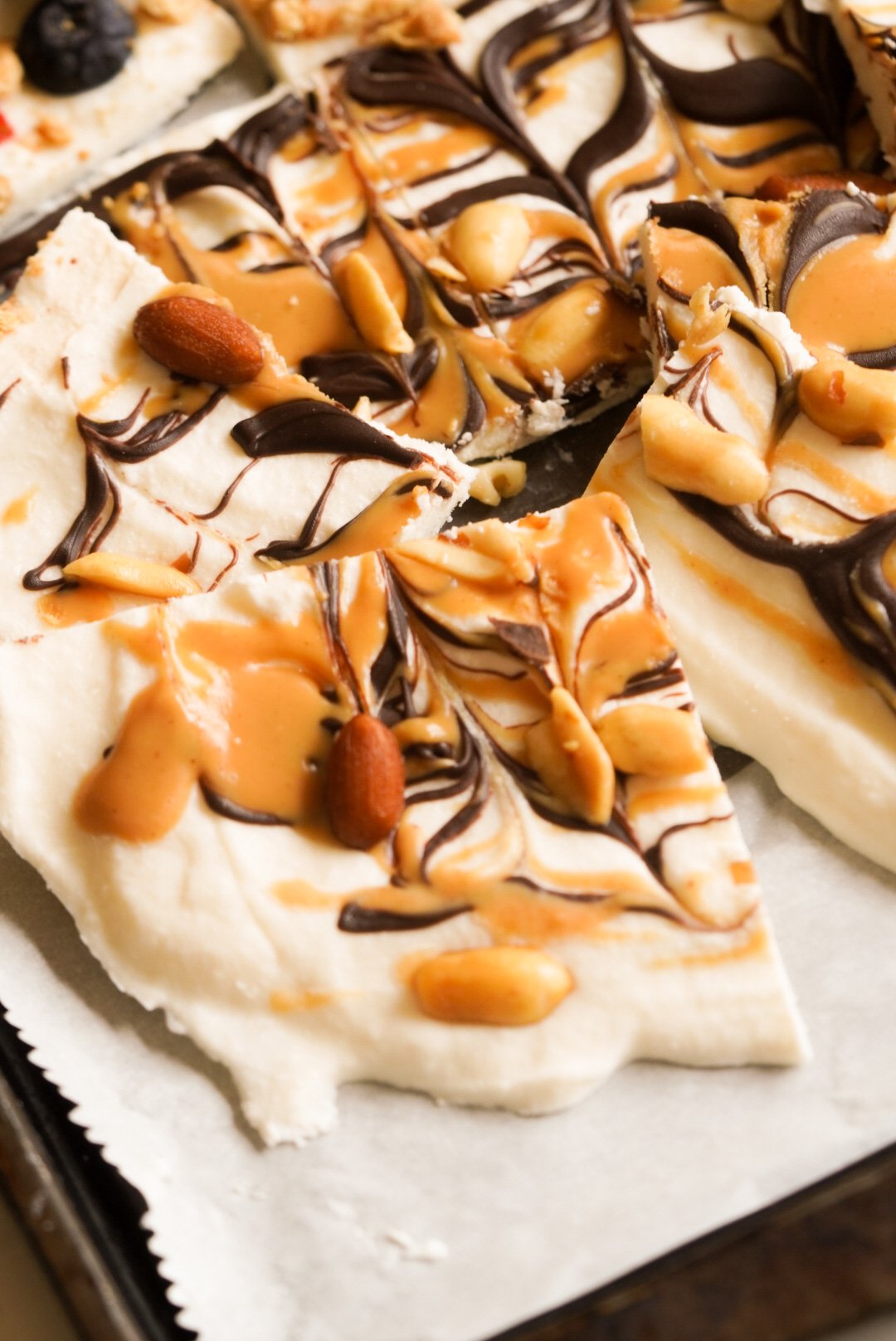 Viral Frozen Cottage Cheese Bark (Easy & High Protein!) Wellness by Kay