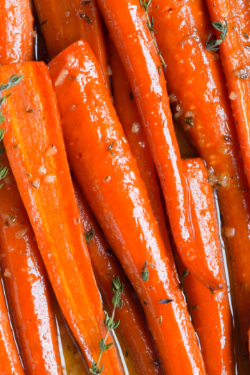 Maple Glazed & Roasted Carrots Web Story Cover