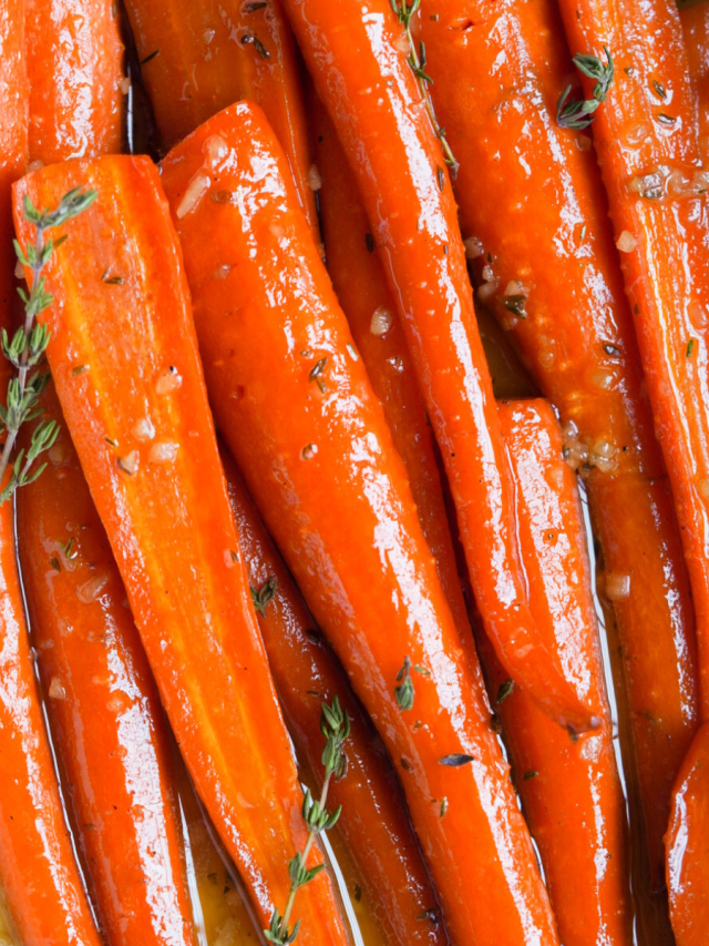 Maple Glazed Roasted Carrots Recipe