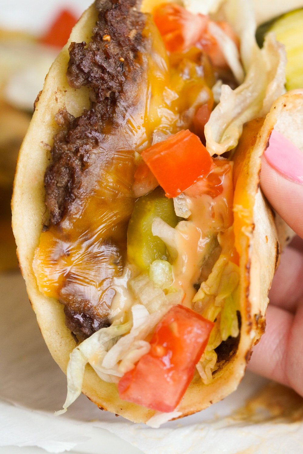 Smash Burger Taco Recipe