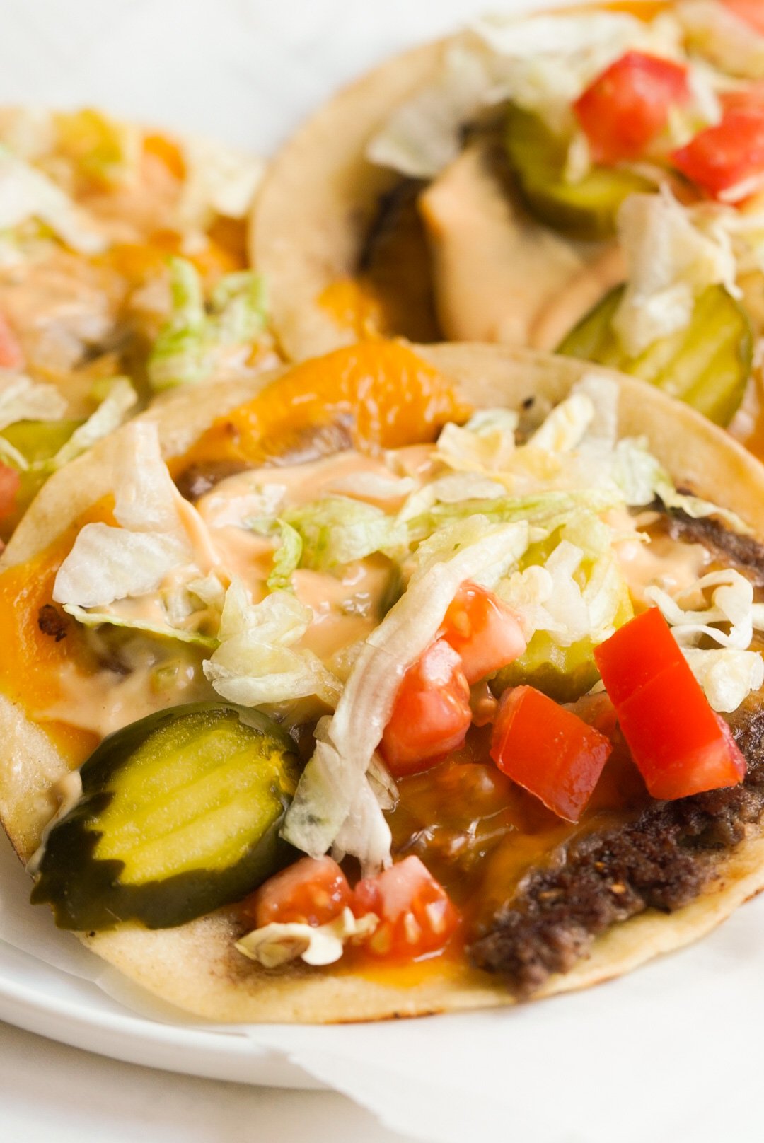 Big Mac Smash Burger Tacos (Viral Recipe!) Wellness by Kay